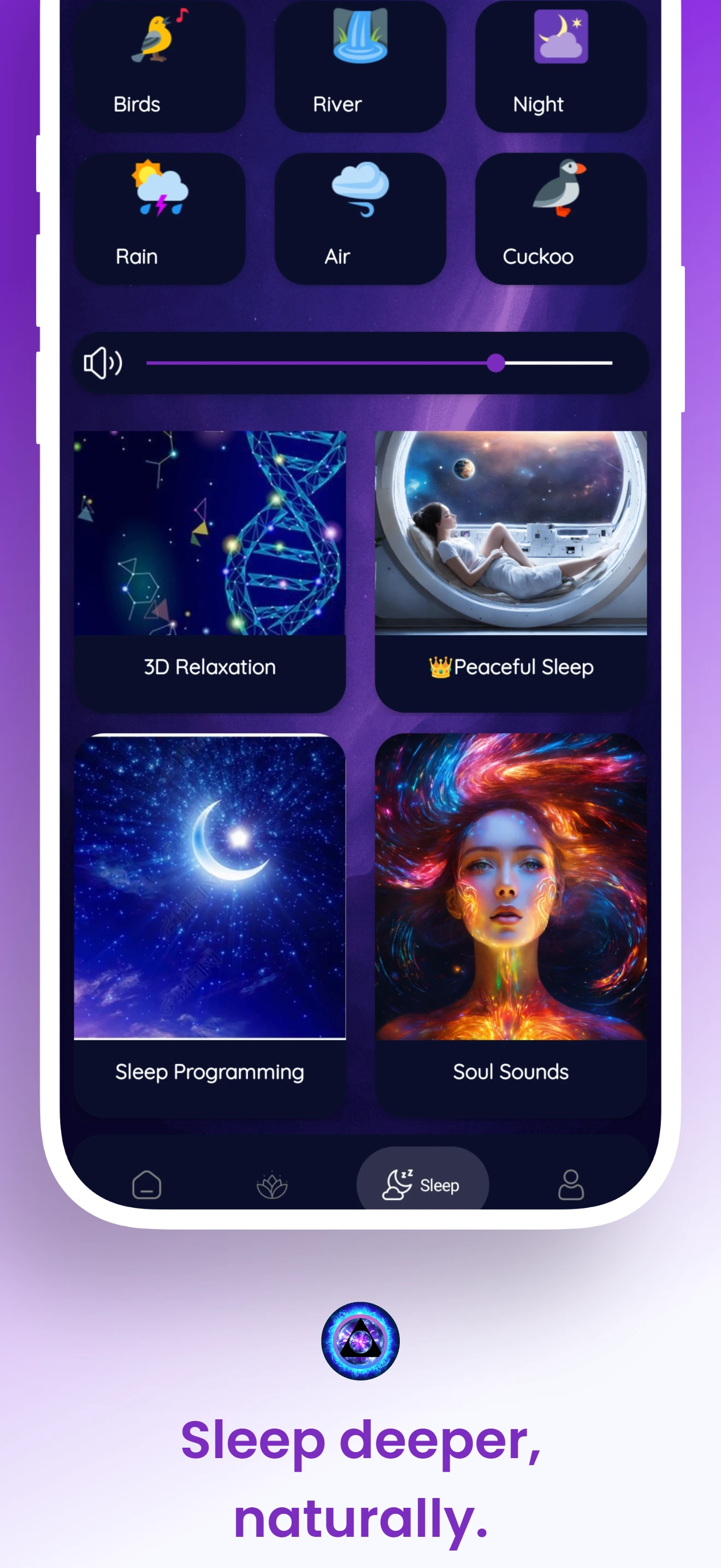 Enlightenment sleep meditation screen